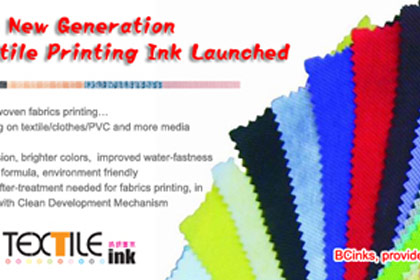 BCinks New Generation Textile Printing Ink